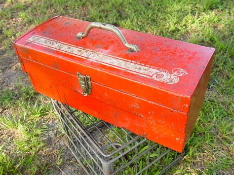 ideas for old metal tool boxes|old toolboxes for sale.